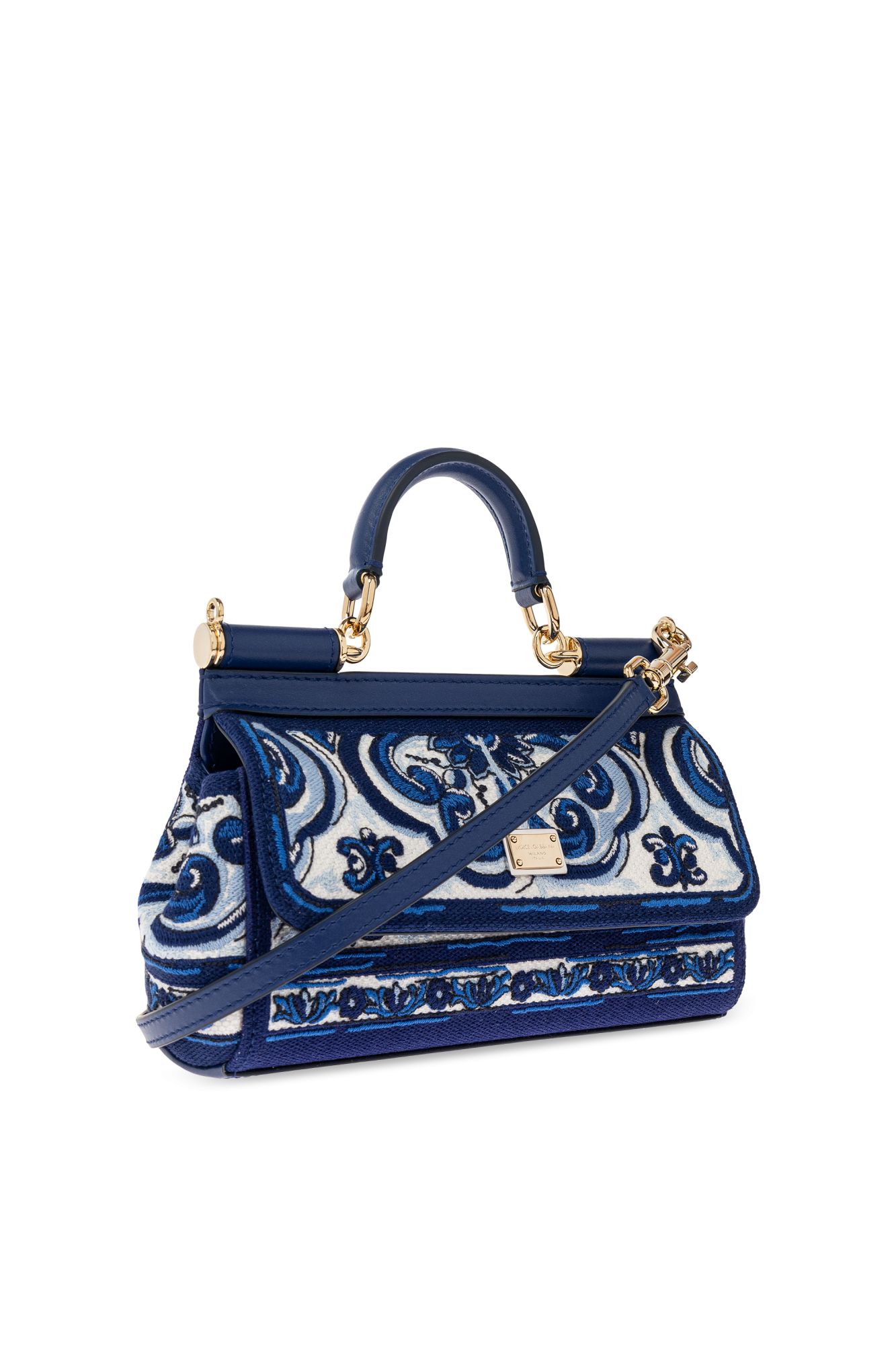 ハンドバッグ Dolce & Gabbana Bag Sicily Small Navy blue Handbag `Sicily Small` Dolce & Gabbana - Vitkac Canada